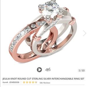 Jeulia Artisan Bridal Set